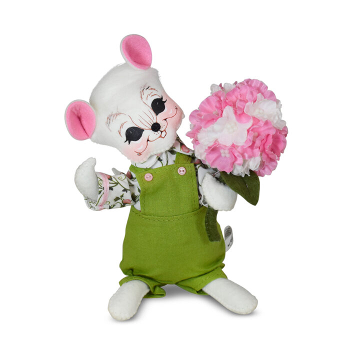 211524 6in Dainty Pink Boy Mouse