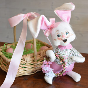 12 inch Dainty Pink Bunny