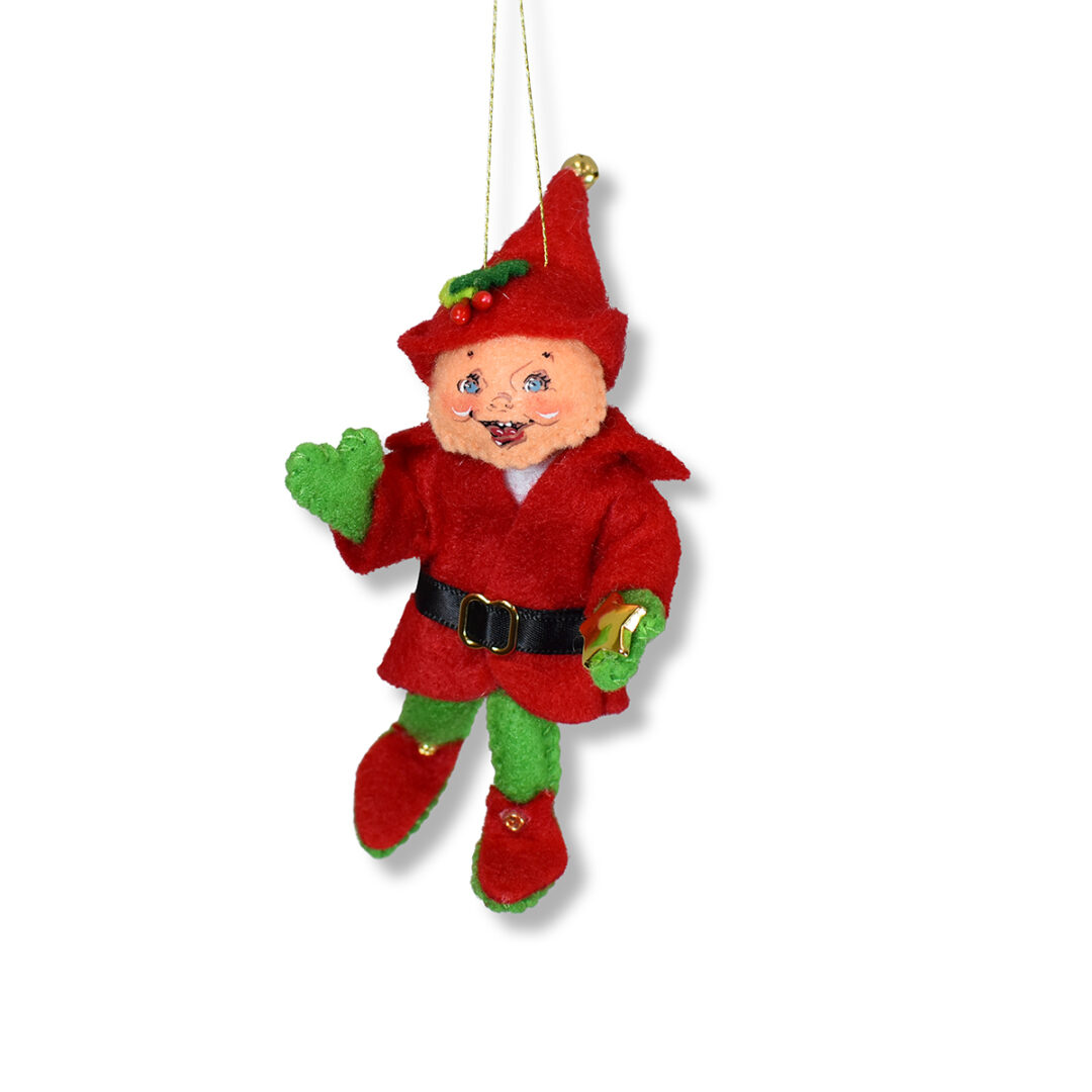 3in North Pole Pixie Ornament/Pin - Image 2